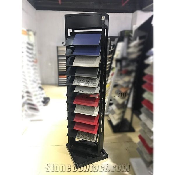 Quartz Stone Display Rack for Showroom and Fair
