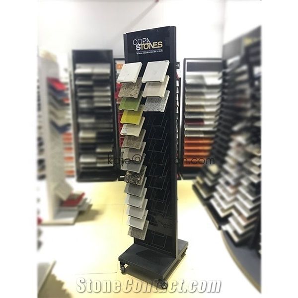 Quartz Stone Sample Wire Display Rack