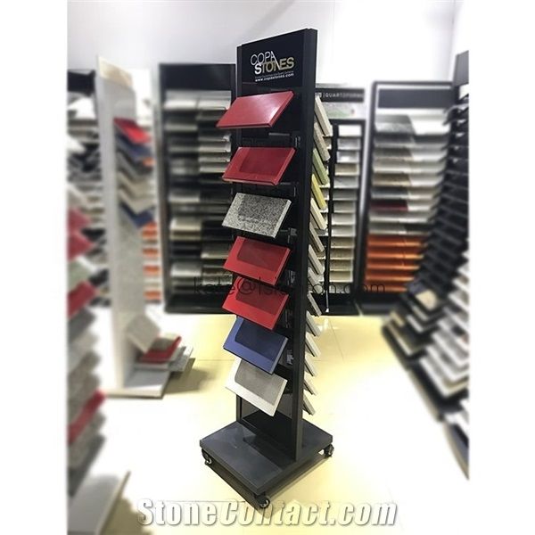 Quartz Stone Sample Wire Display Rack