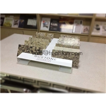 Quartz Stone Tile Countertop Rack Display Stand