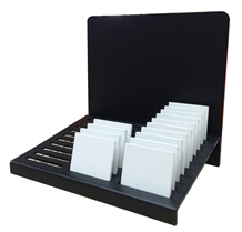 Quartz Tile Table Stand Display Rack