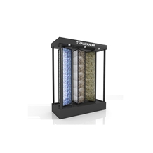 Rotating Mosaic Tile Showroom Display Rack