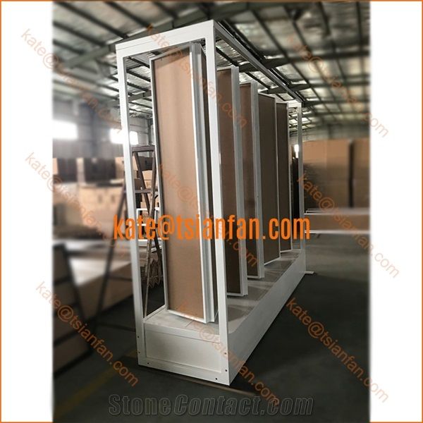 Rotating Mosaic Tile Showroom Display Rack