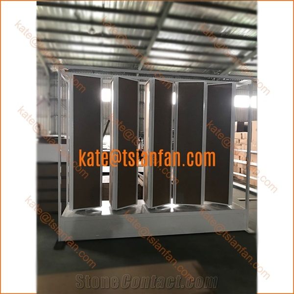 Rotating Mosaic Tile Showroom Display Rack