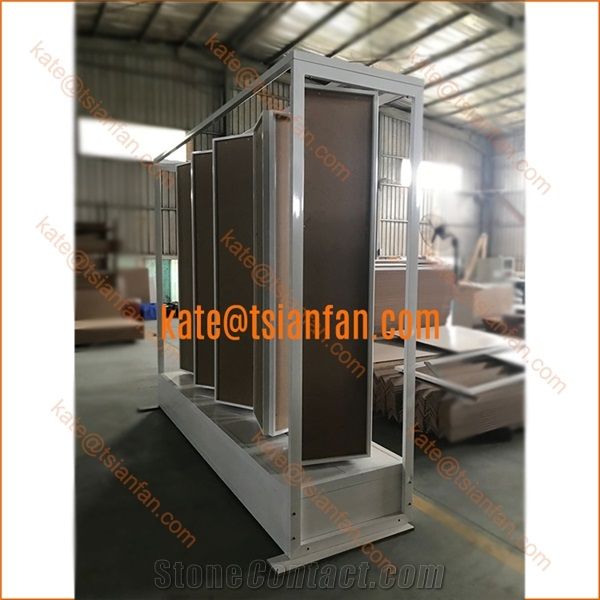 Rotating Mosaic Tile Showroom Display Rack