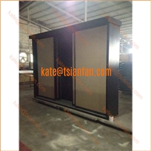 Sliding Porcelain Tile Showroom Display Rack Stand