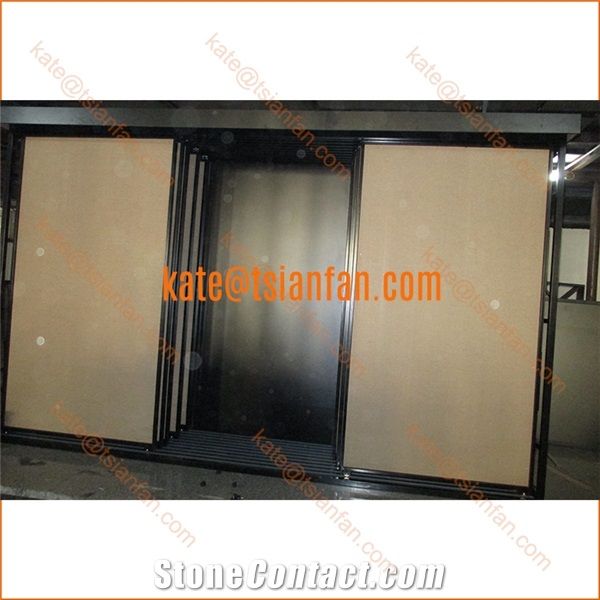 Sliding Porcelain Tile Showroom Display Rack Stand