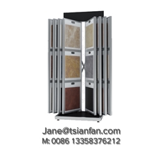 Sliding Tile Display Rack for Tile Samples