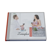 Two Pages Plastic Quartz Stone Sample Booklet