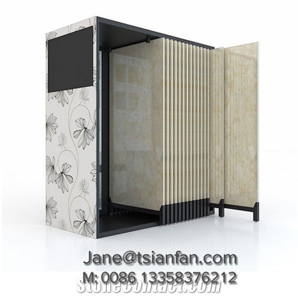Wall Tile Display Rack for Showroom and Promoting
