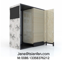 Wall Tile Display Rack for Showroom and Promoting