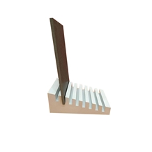 Porcelain Tile Floor Showroom Warterfall Display Rack