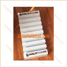 Porcelain Tile Floor Showroom Warterfall Display Rack