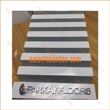 Porcelain Tile Floor Showroom Warterfall Display Rack