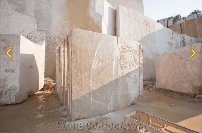 Caramel Light Marble Blocks