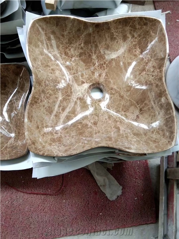 Light Emperadpor Marble Sinks,Light Marble Basins