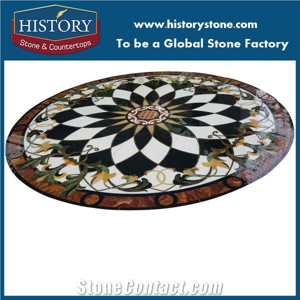 Lobby Decoration Waterjet Marble Pattern
