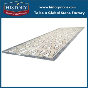 Waterjet Pattern Medallion Tile for Coridor Waterjet Pattern Medallion Tile for Coridor
