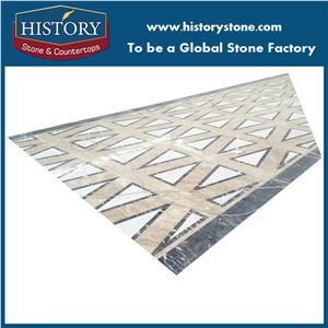 Waterjet Pattern Medallion Tile for Coridor