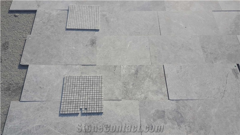 Gray Limestone Polished Slabs