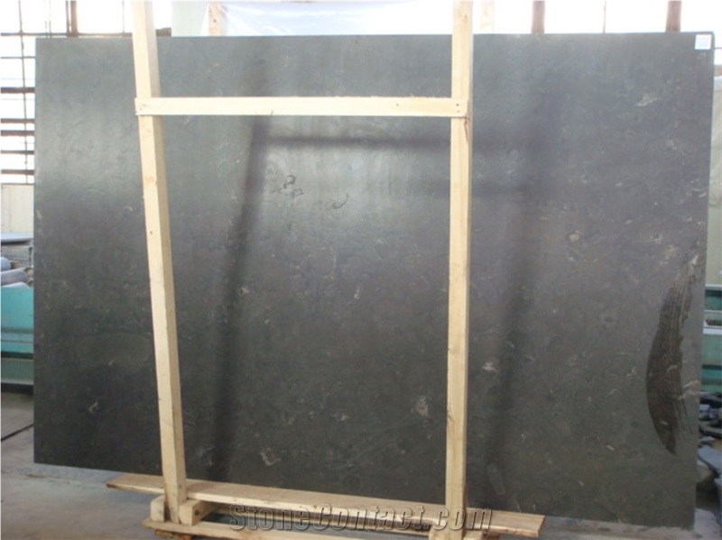 China Blue Limestone Slab