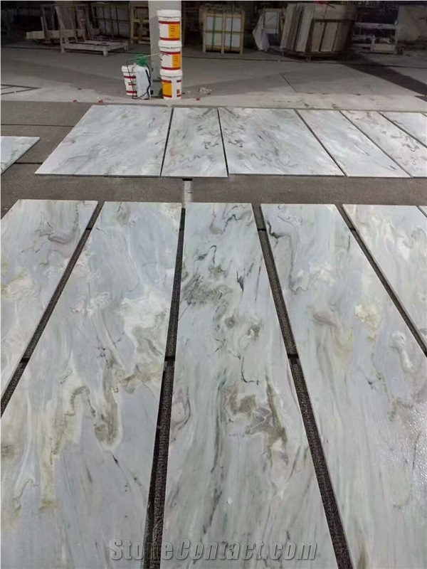Drama Blue Marble for Home Application