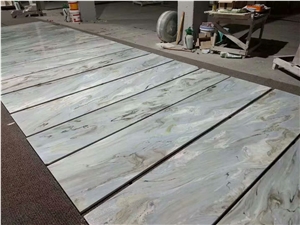 Drama Blue Marble for Home Application