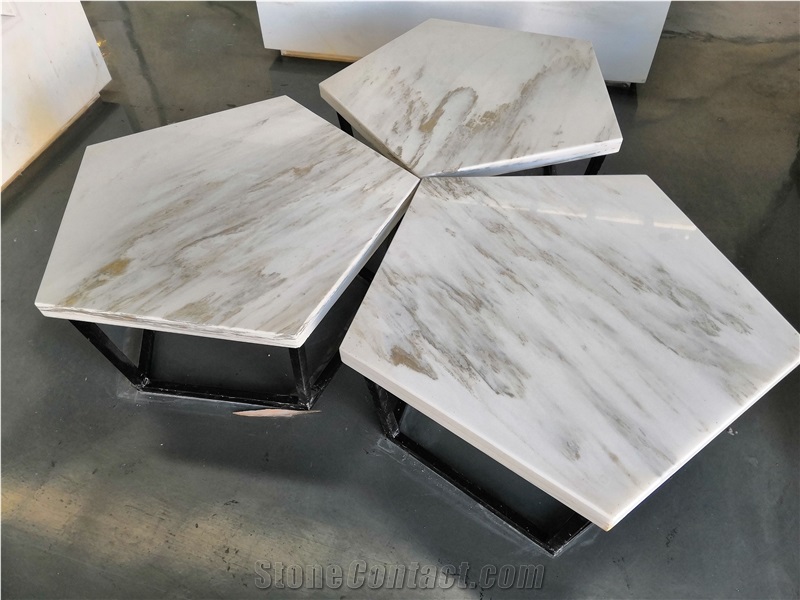 Fangshan Han White Marble for Wall and Floor