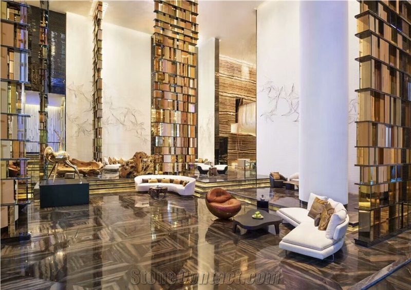 Fantasy Brown Granite for Interial Wall and Floor
