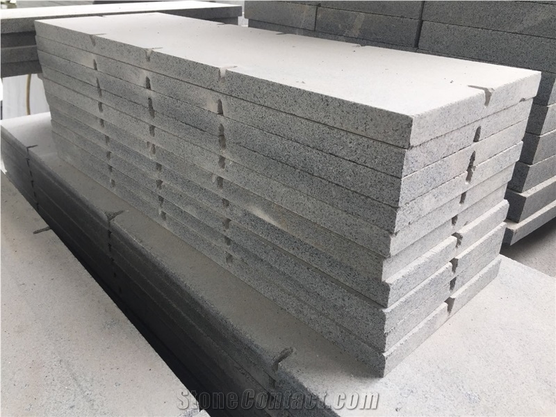 Old Quarry G654 Dark Granite with Four Holes
