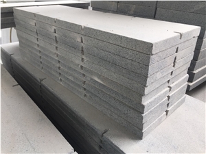 Old Quarry G654 Dark Granite with Four Holes