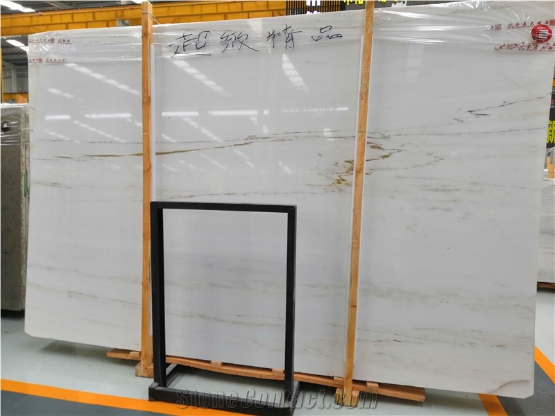 Royal White Marble Large Slab High Quality