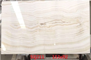 White Wooden Grain Onyx for Wall and Floor Tile