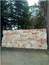 Balboura Rose Marble Wall Bricks