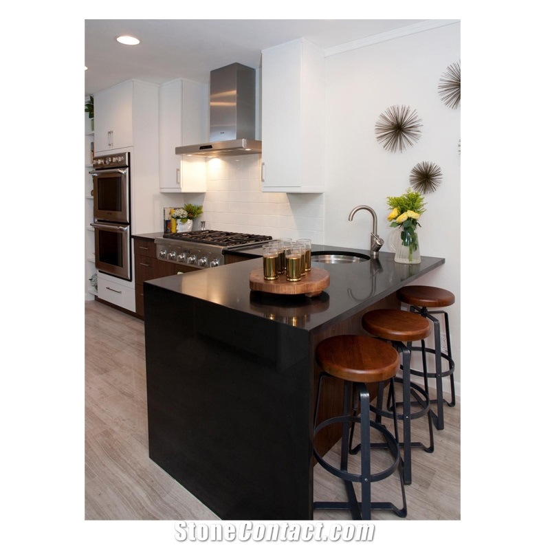 China Black Quartz Stone Price