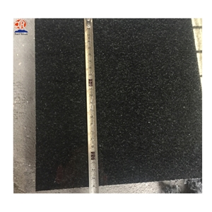 Indian Absolute Black Granite Wall Tiles Cladding