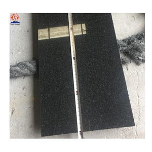 Indian Absolute Black Granite Wall Tiles Cladding