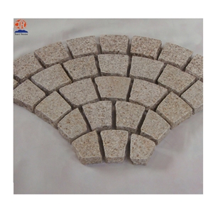 Natural G682 Yellow Granite Stone Driveway Paver