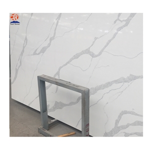 Wholesale Calacatta White Quartz Slab