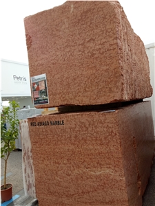 Rosso Asiago Marble Blocks