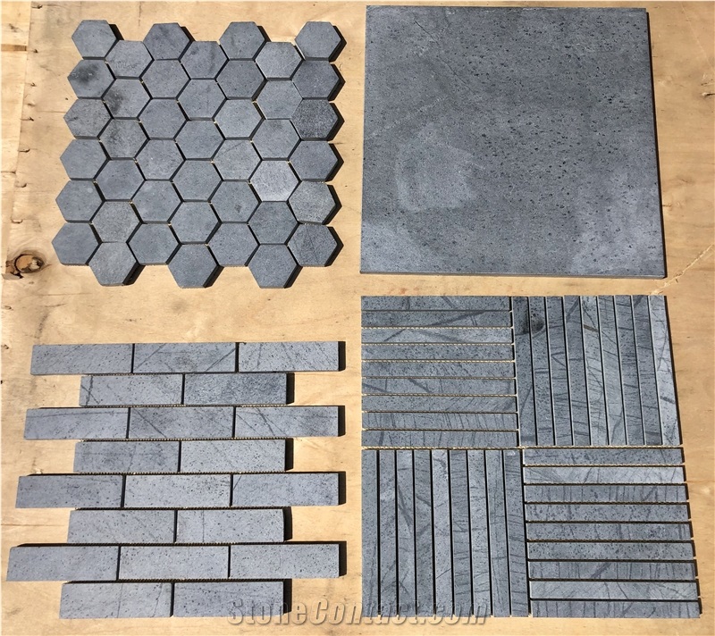 Soapstone Mosaics Tiles