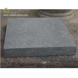 L828 Blue Stone Limestone Cube Paver Sandblasted