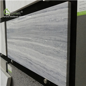 Qt-036 Cloudy Grey Quartzite Straight Vein Tile