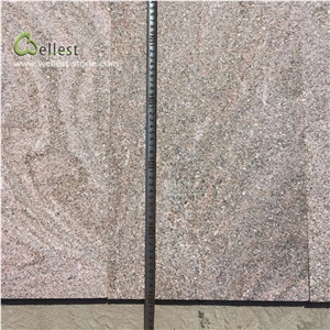 Qt 26 Pink Quartzite Cut to Size Tile Flamed