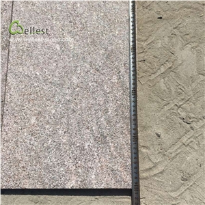Qt 26 Pink Quartzite Cut to Size Tile Flamed