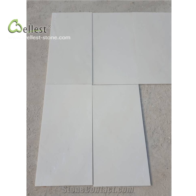 Qt 309 White Quartzite Honed Cut to Size Tile