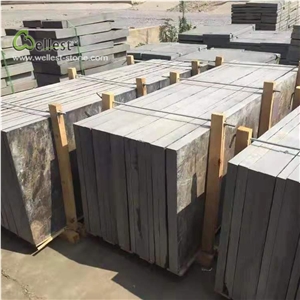 St15 Brown Rusty Slate Big Cut to Size Cafe Tops