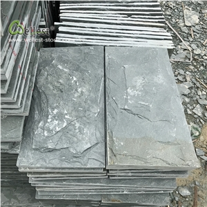 St17 Green Slate Mushroomed Stone Wall Cladding