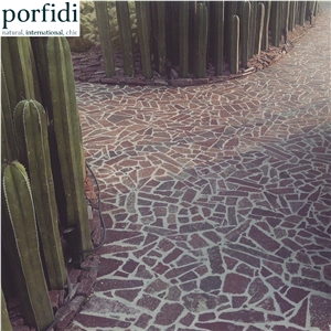 Porphyry Clipping Garden Patio Walkway Pavers