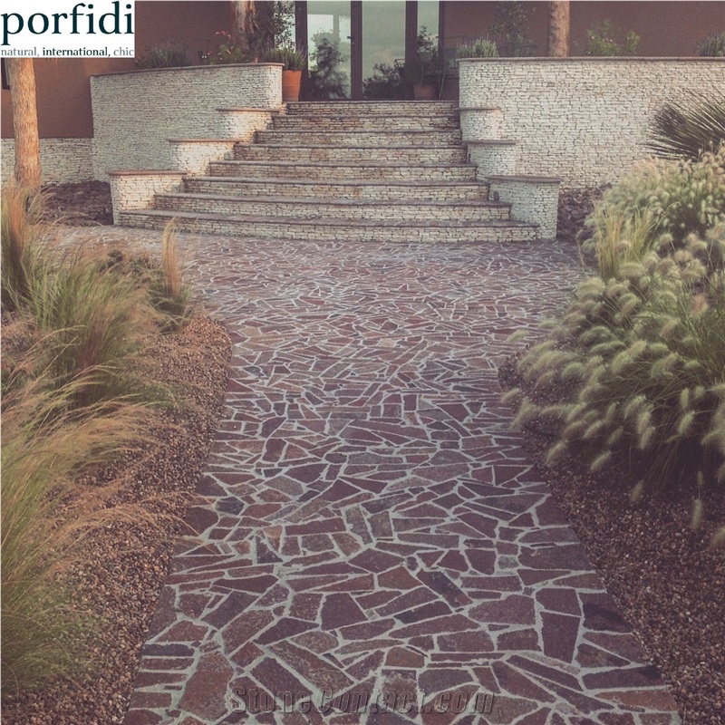Porphyry Clipping Garden Patio Walkway Pavers